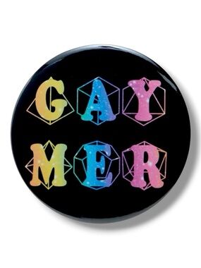 Gay-Mer 3 Inch Button - NWT
